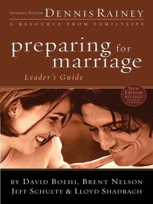 Cover image for Preparing for Marriage Leader's Guide